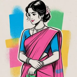 For Women: Saree